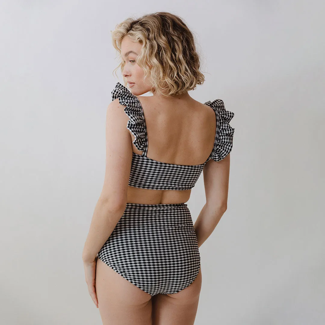 Hamptons Bella Crop, Black