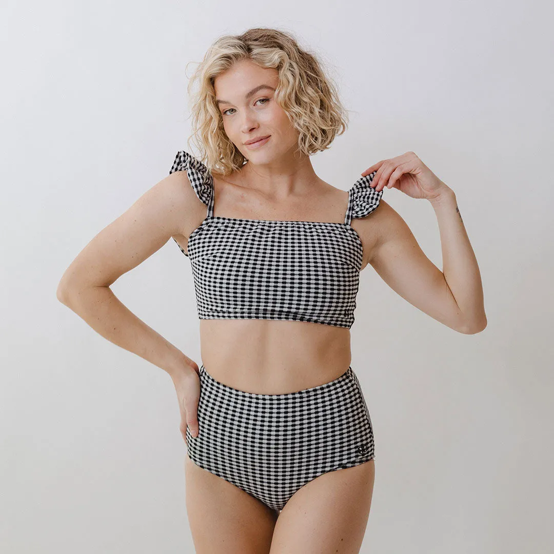 Hamptons Bella Crop, Black