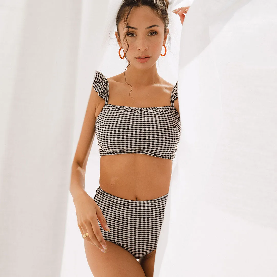 Hamptons Bella Crop, Black