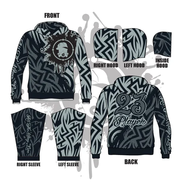 Haze Maze Full Dye Hoodie