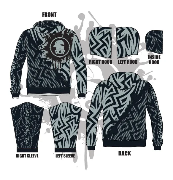 Haze Maze Full Dye Hoodie