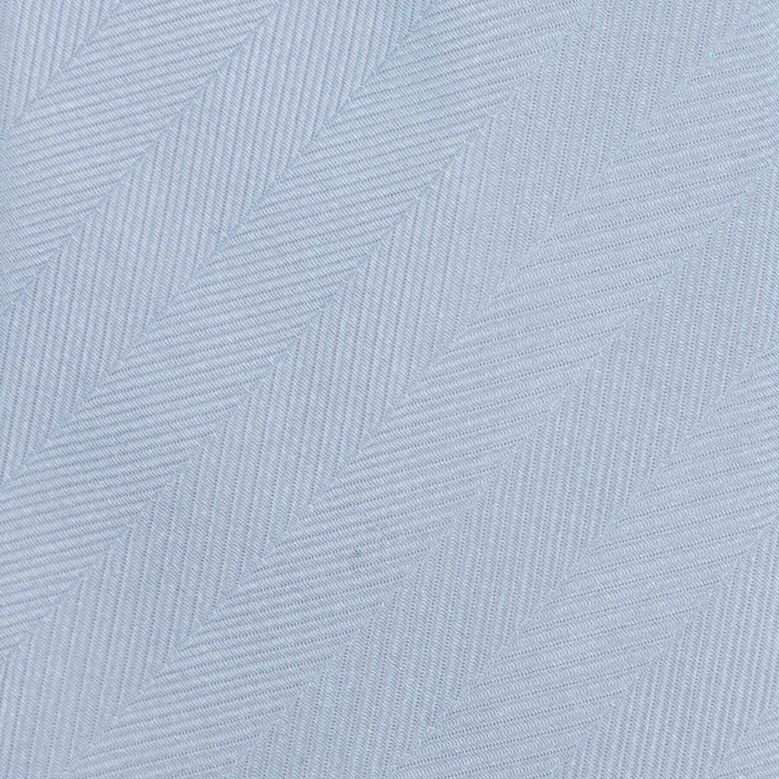 Herringbone Vow Dusty Blue Tie