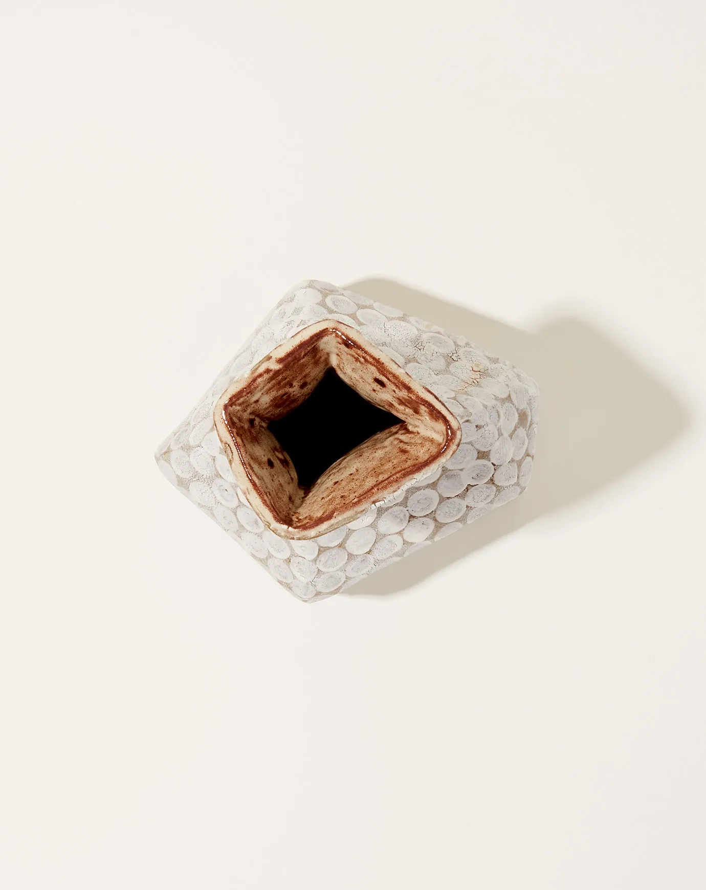 High Neck Dotted Vase