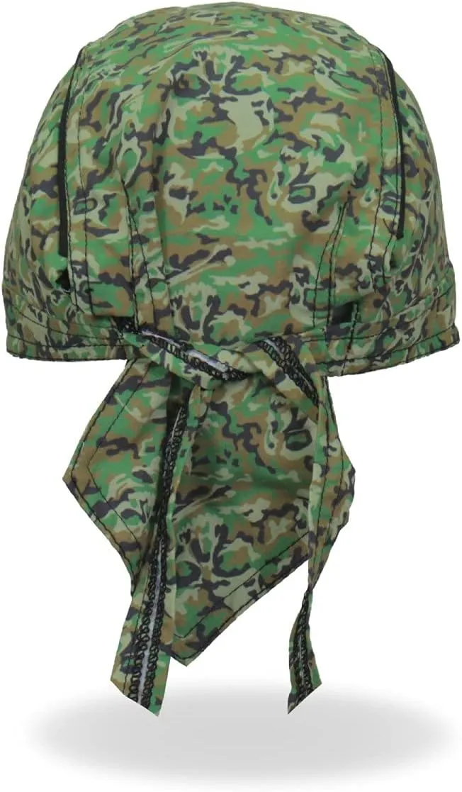 Hot Leathers HWH1095 Camo Skull Pattern Forest Headwrap