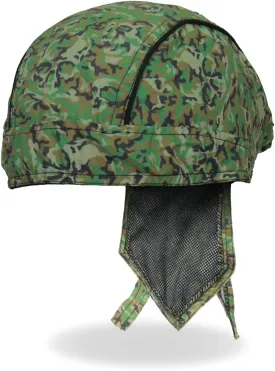 Hot Leathers HWH1095 Camo Skull Pattern Forest Headwrap