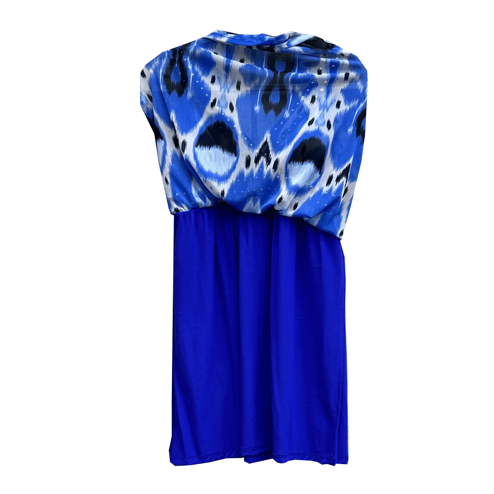 INC International Concepts Blue Mini Dress