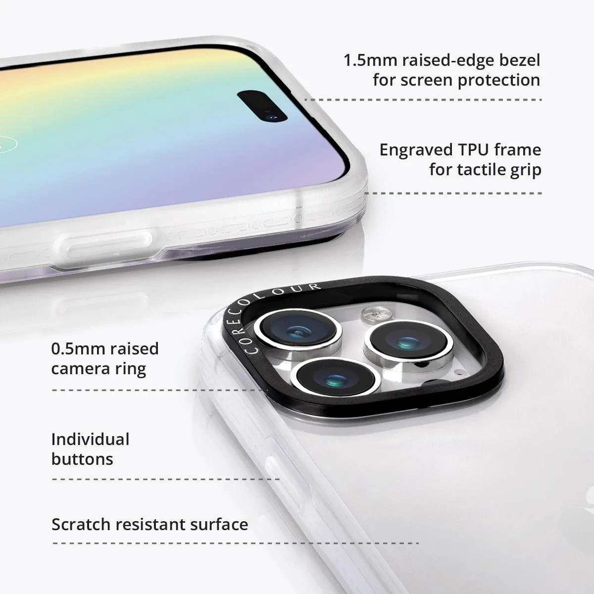 iPhone 12 Pro Marble Confetti Phone Case MagSafe Compatible