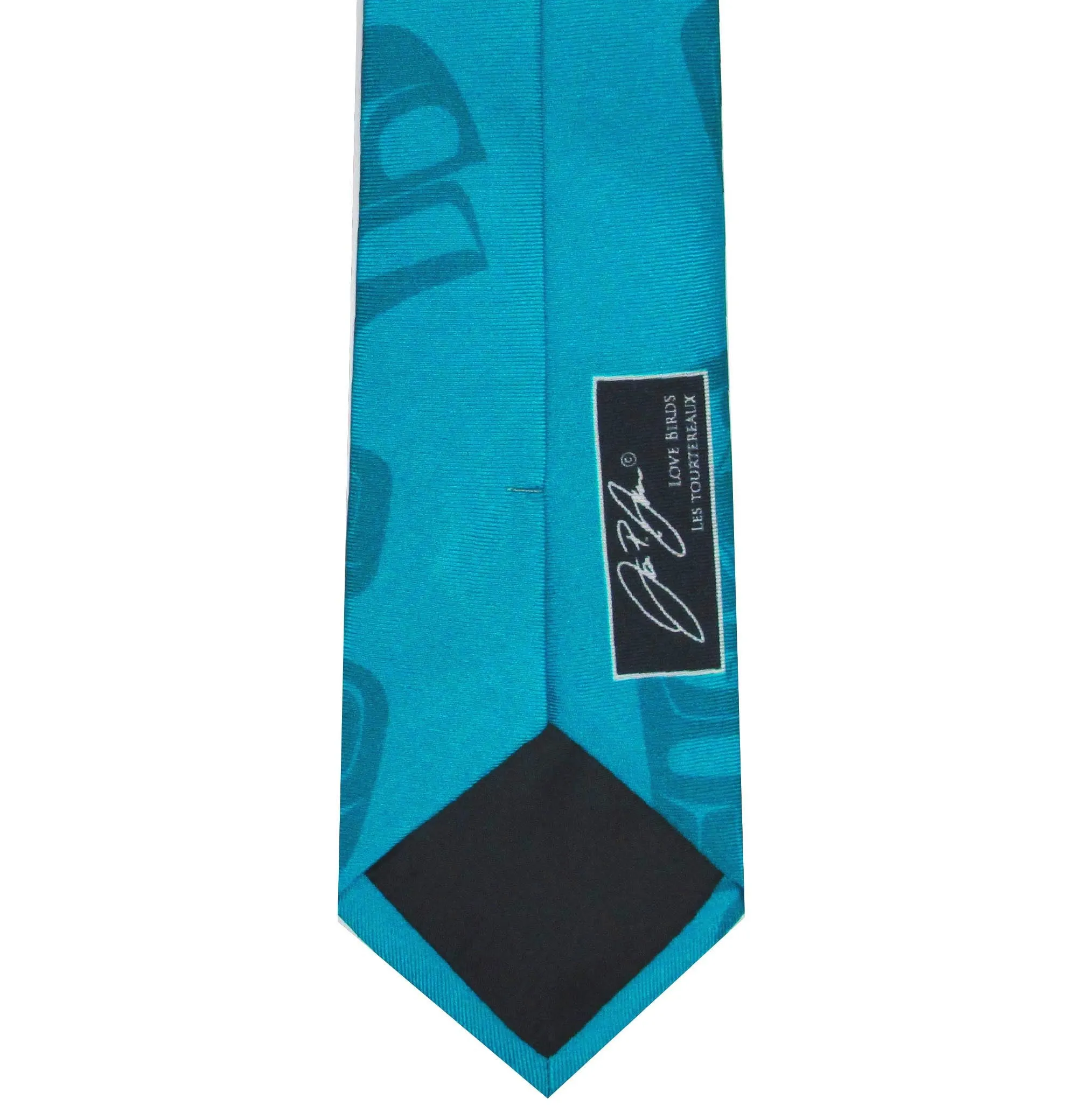 James Johnson Love Birds Artist Silk Tie