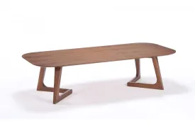 Jett Modern Walnut Coffee Table