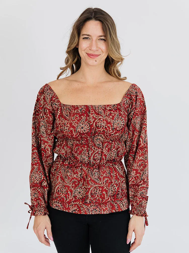 Jules Top - Red