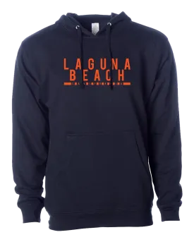 Laguna Beach Block Hoodie - Navy