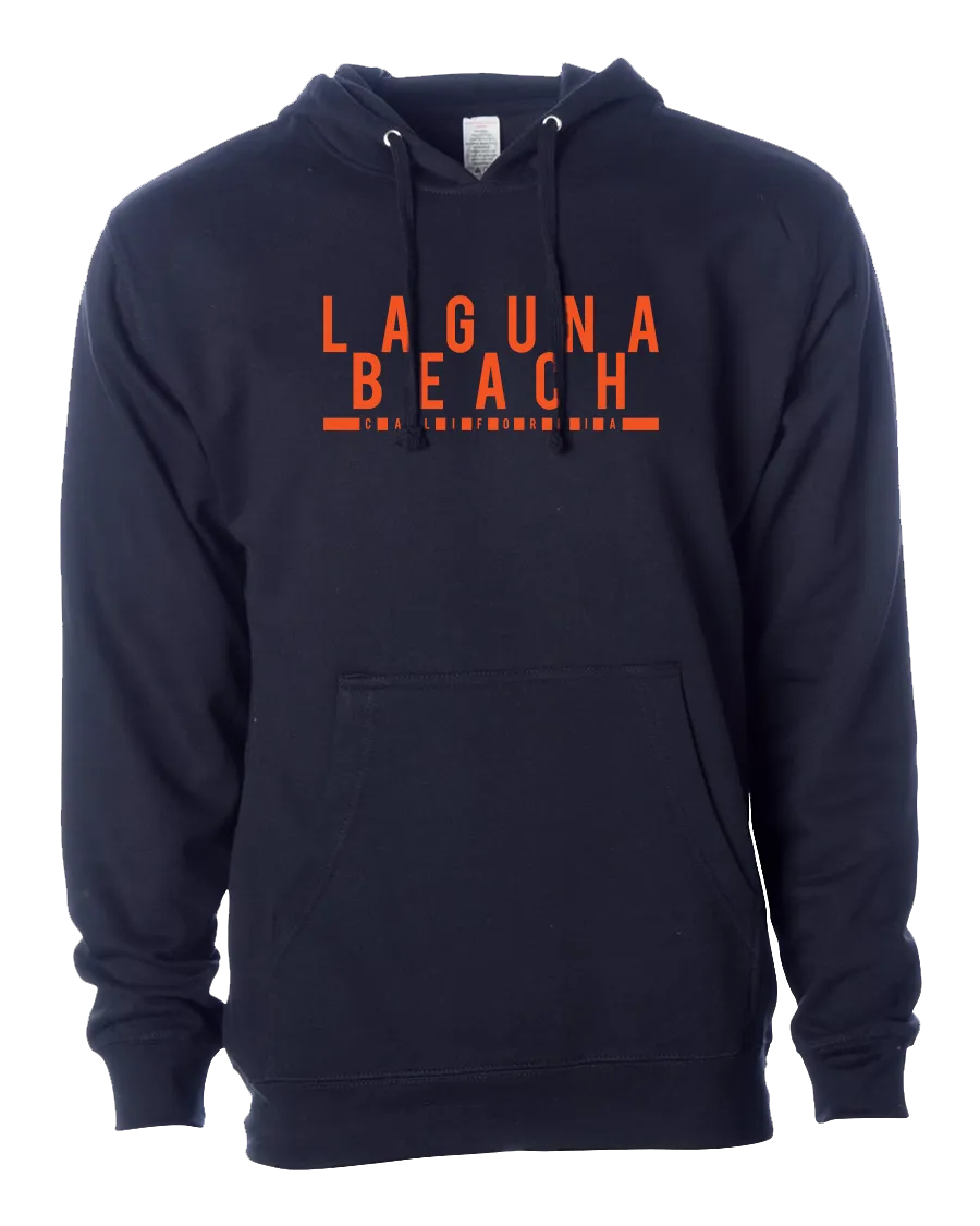 Laguna Beach Block Hoodie - Navy