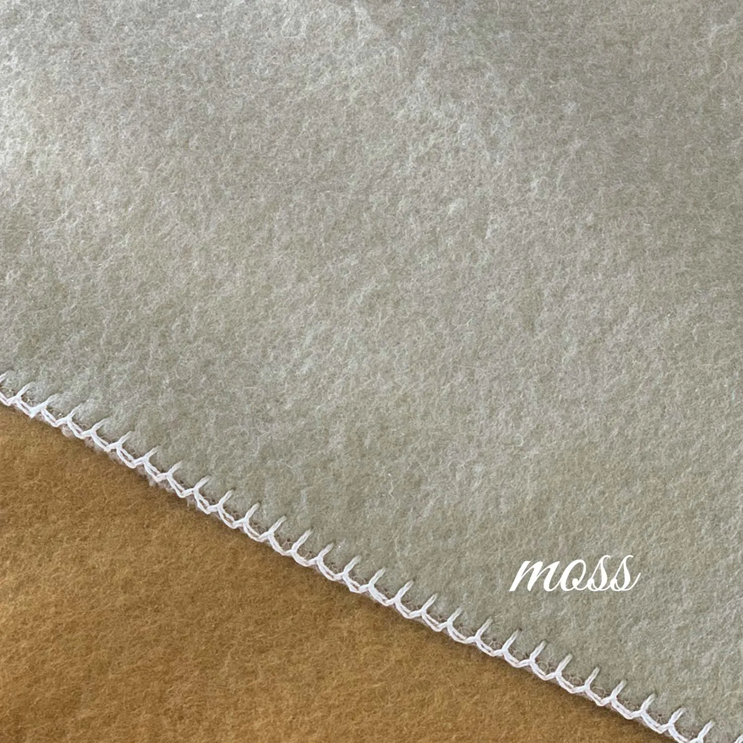 Larosa Wool Blankets Moss