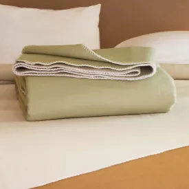 Larosa Wool Blankets Moss