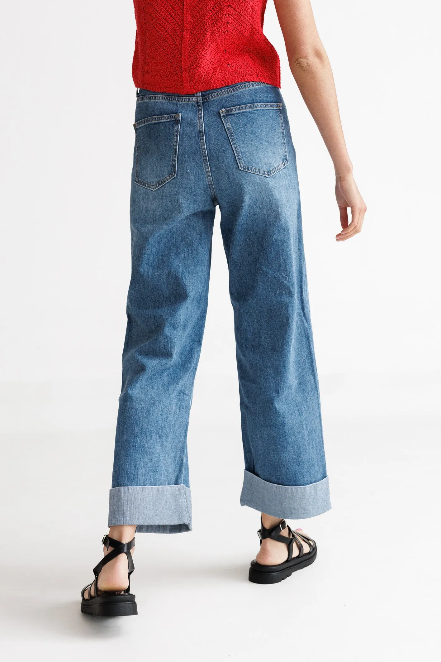 Loane Wide Denim Jeans