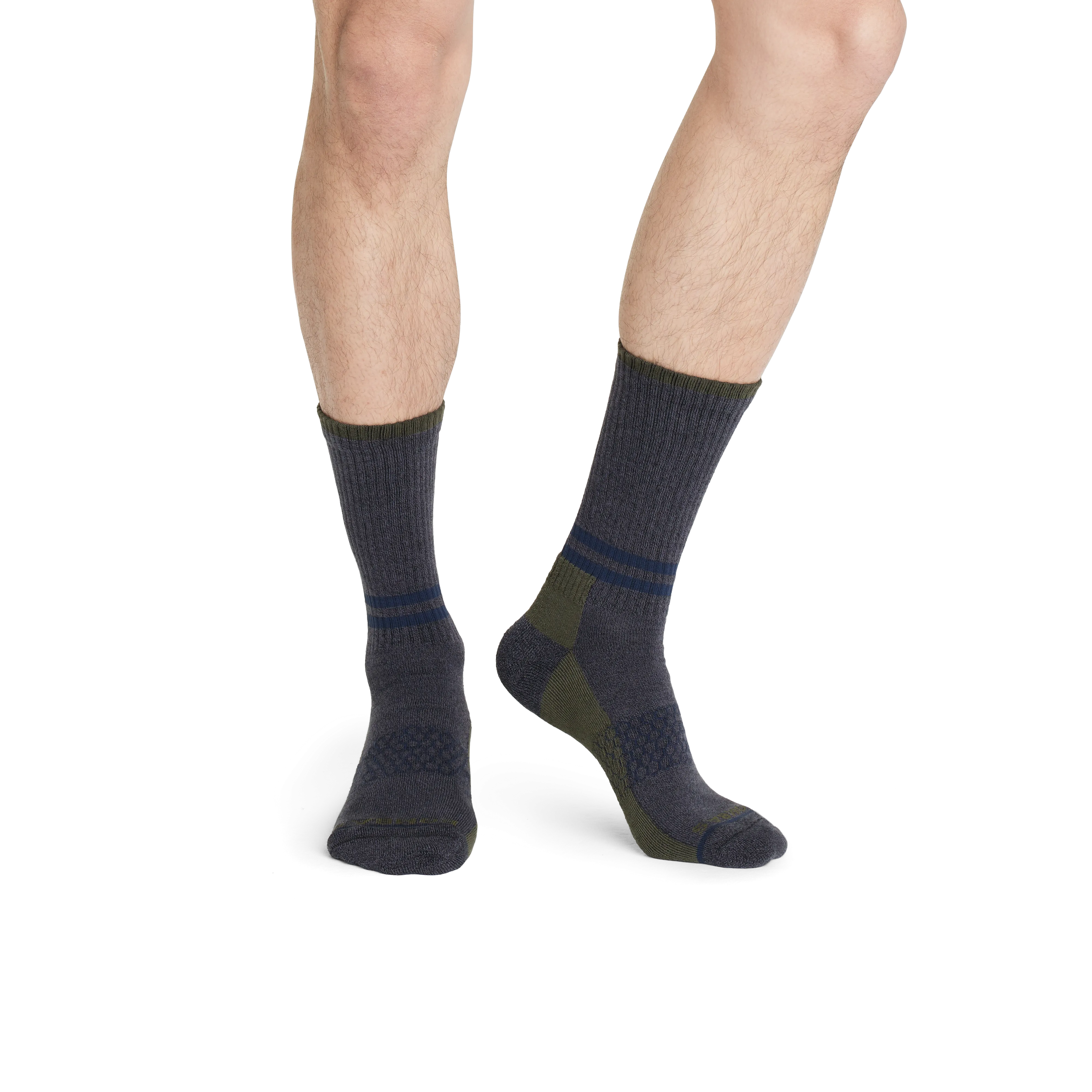 Men's Stripes Calf Socks