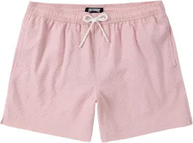 Men's Swim Shorts 5 inch Seersucker Swimming Trunks for Men Swim Suits Beach Shorts