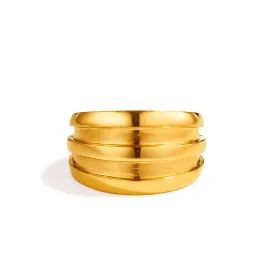 Narrow Groove Ring