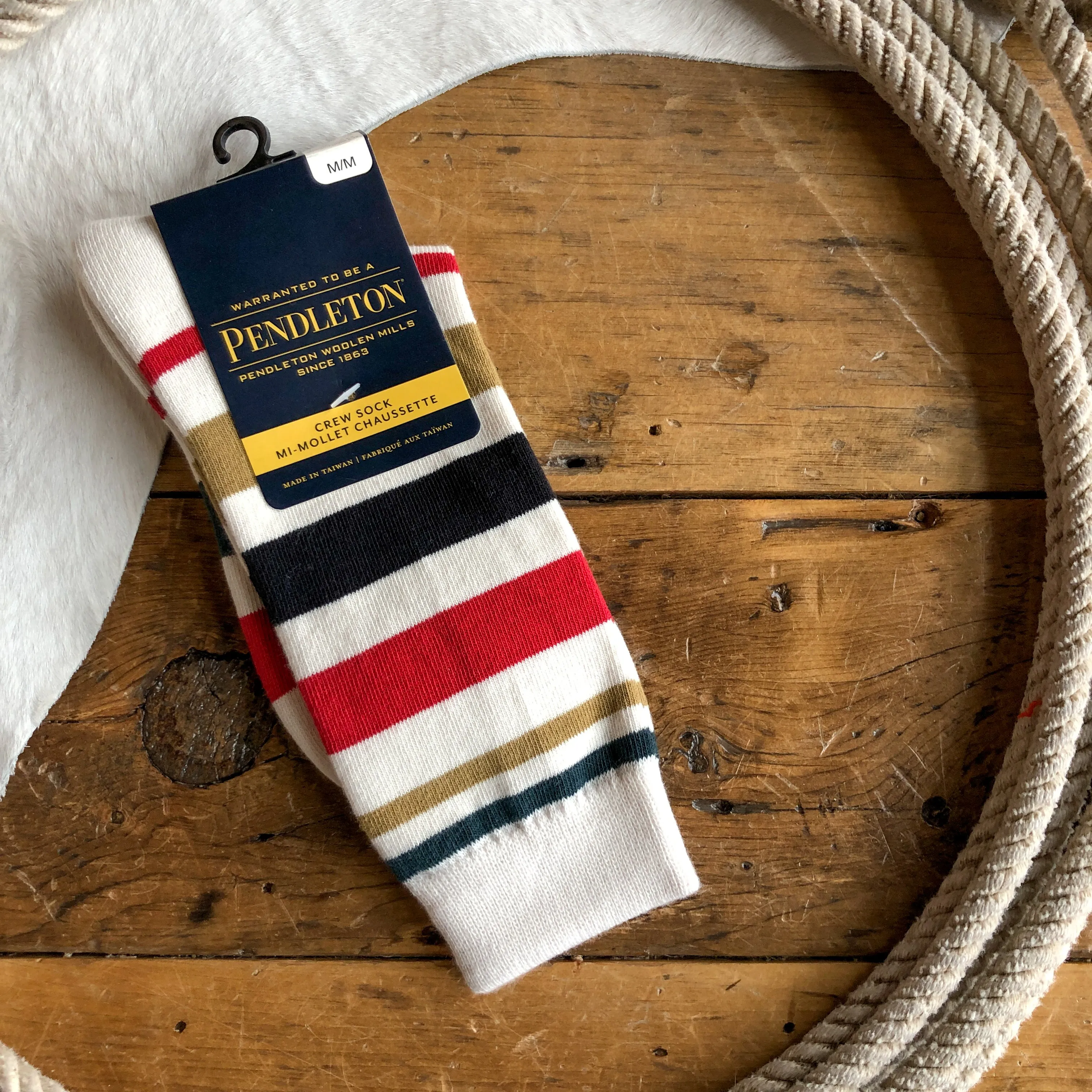National Park Pendleton Crew Sock