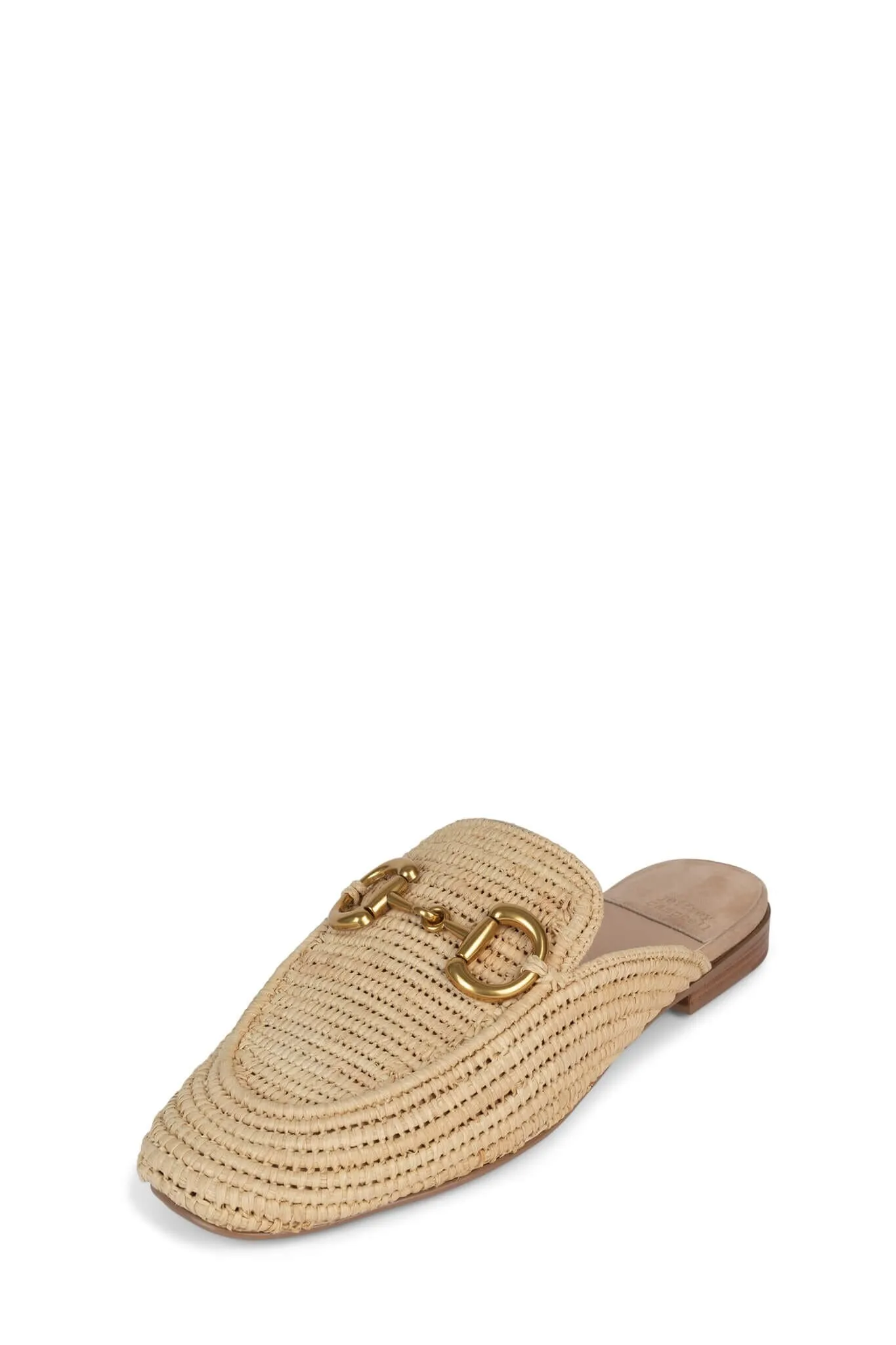 Natural Woven Raffia Velvit MR Loafer