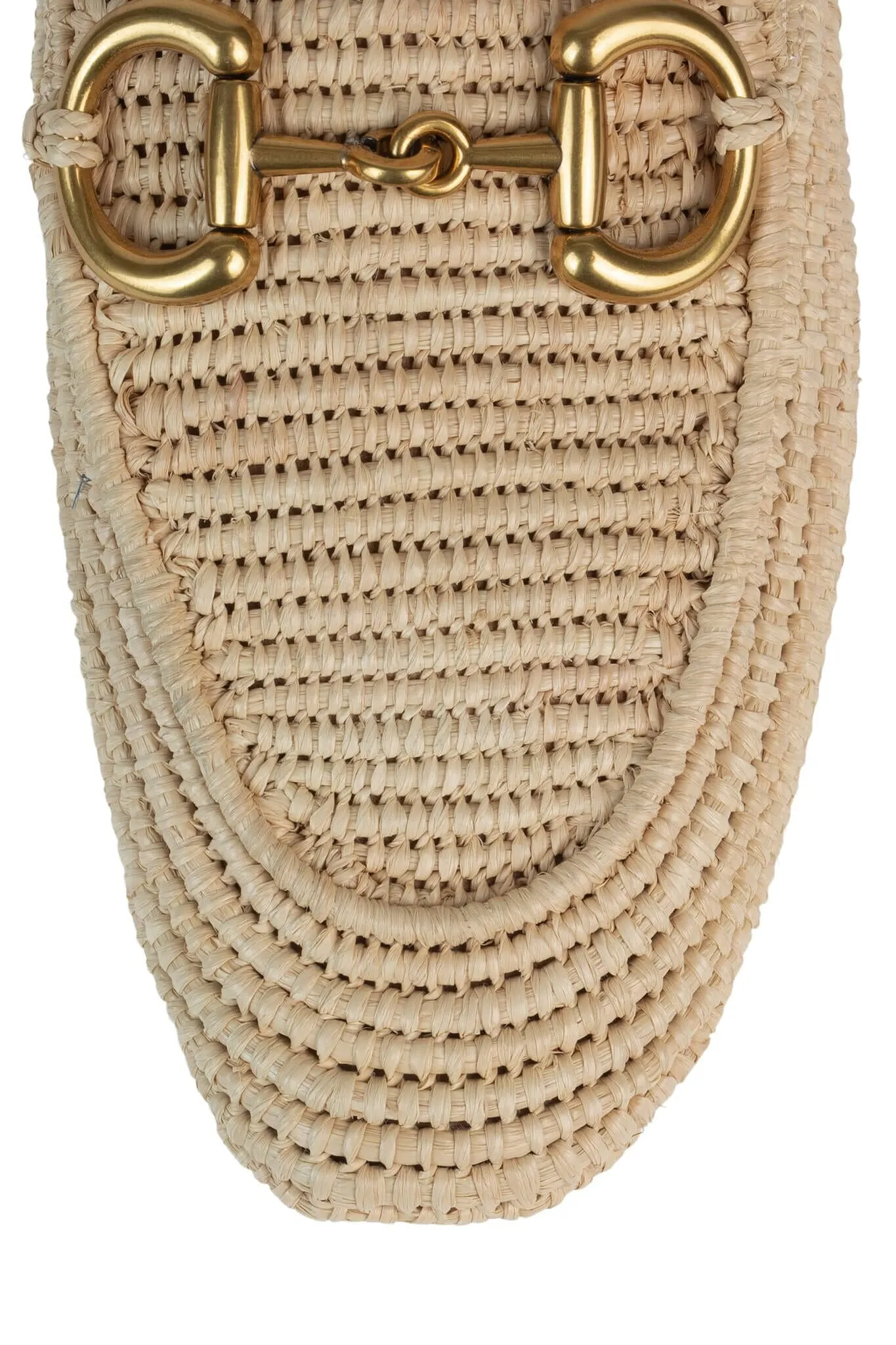 Natural Woven Raffia Velvit MR Loafer