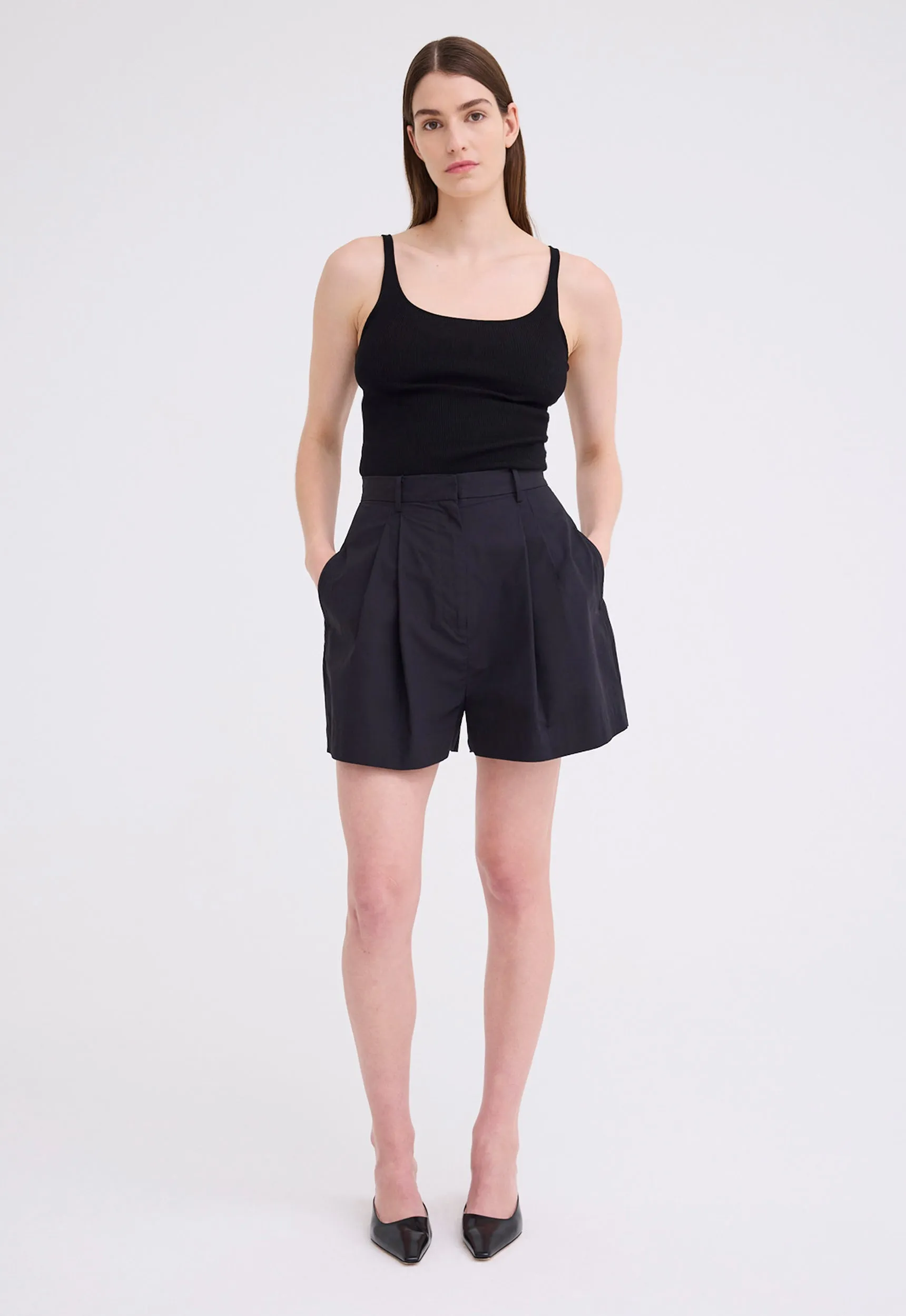 Nigel Cotton Short - Black