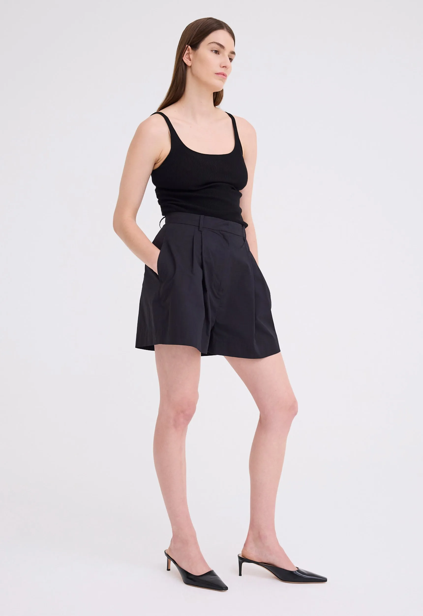 Nigel Cotton Short - Black