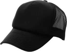 NYFASHION101 Blank Mesh Adjustable Snapback Cotton 6-Panel Trucker Hat Cap