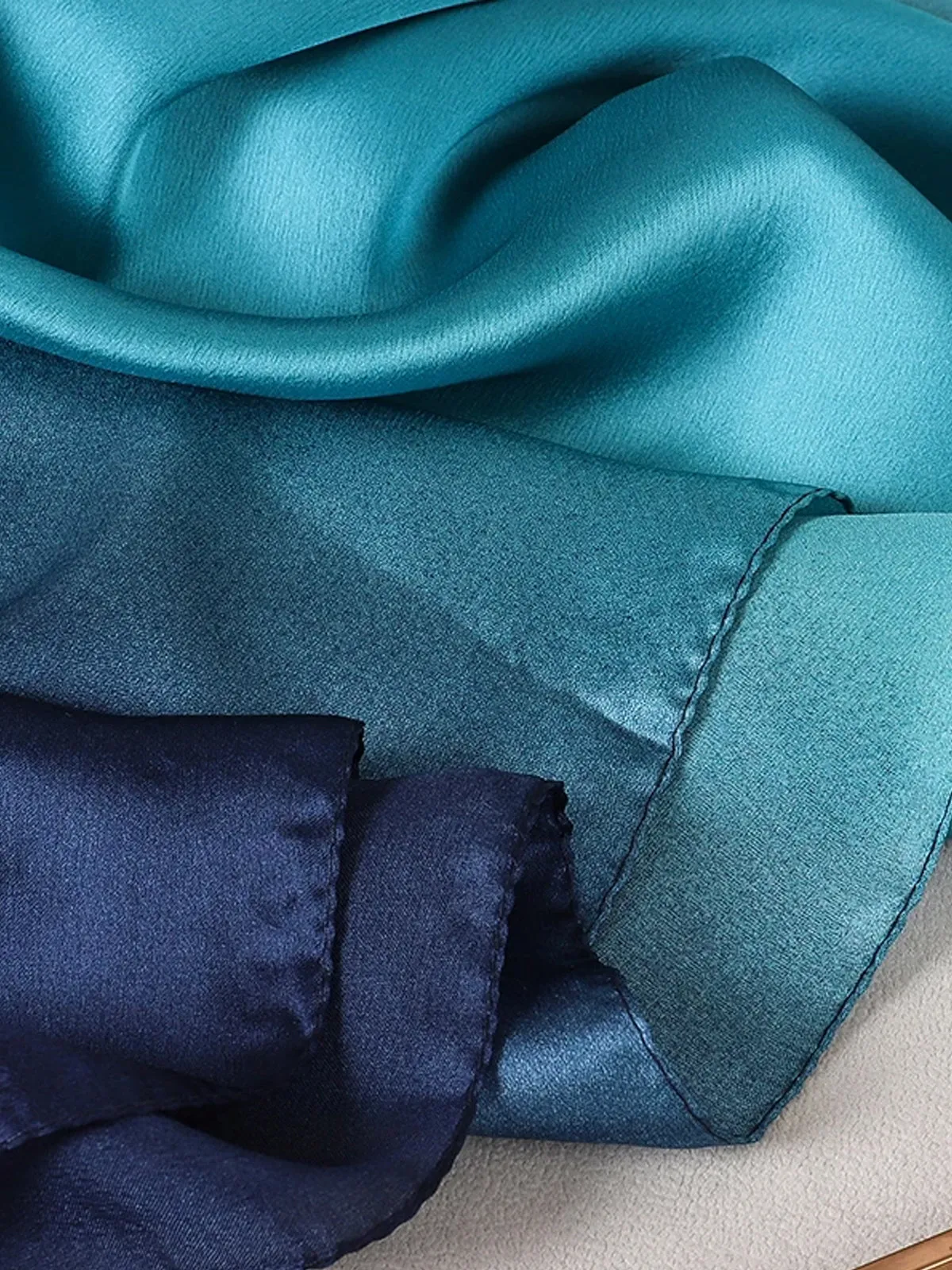 Ombré Silk Hijab - 01