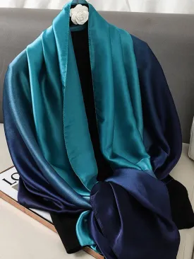 Ombré Silk Hijab - 01