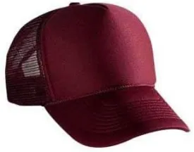 OTTO Polyester Foam Front 5 Panel Pro Style Mesh Back Trucker Hat