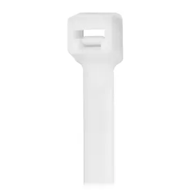Pacer 4" Cable Tie - Natural Color - 18lb Tensile Strength - 1" Bundle Diameter - 100 Piece Bag [CT1M-100]