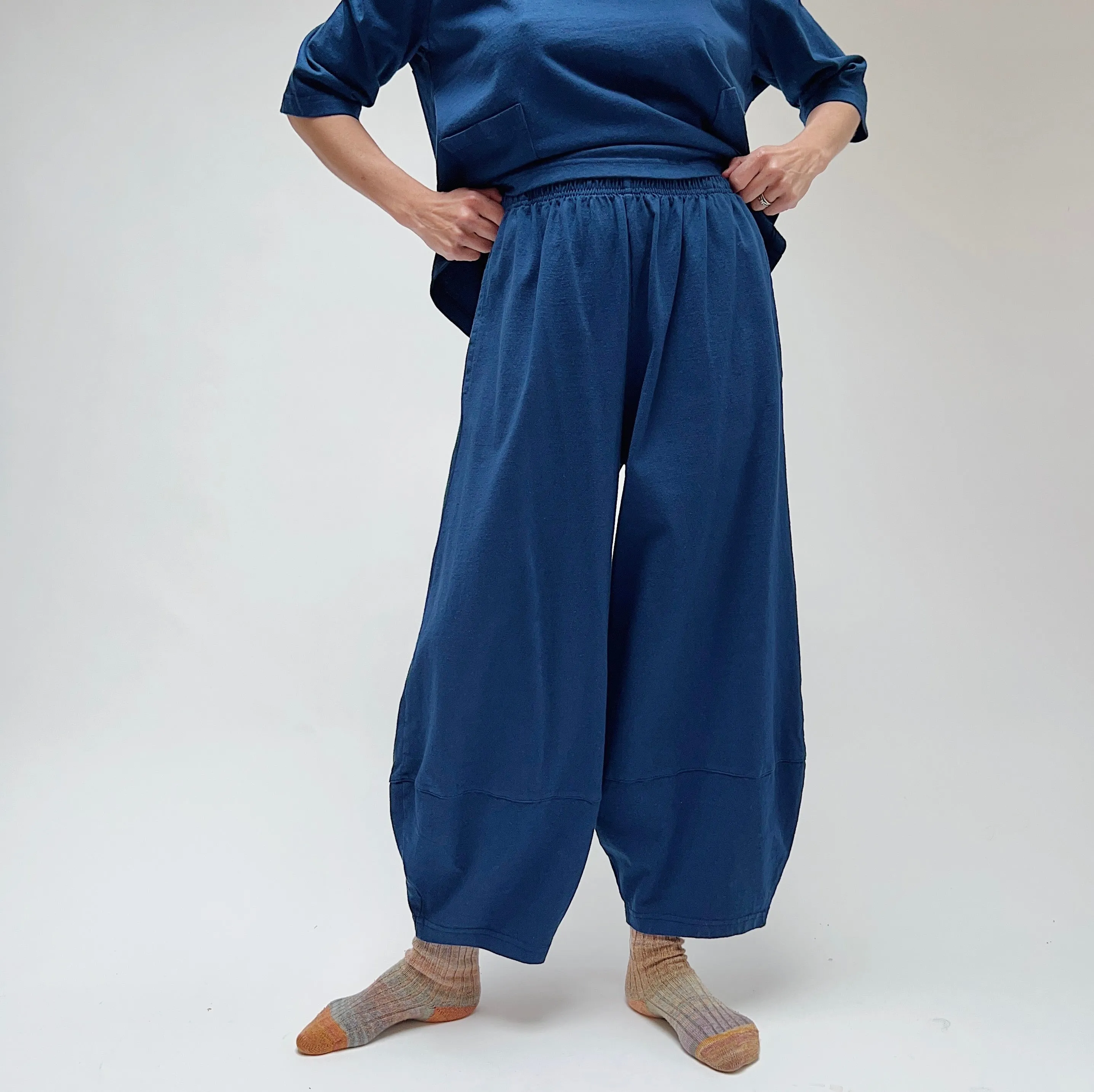 Blueberry Oliver Cotton Pants by Pacific Cotton