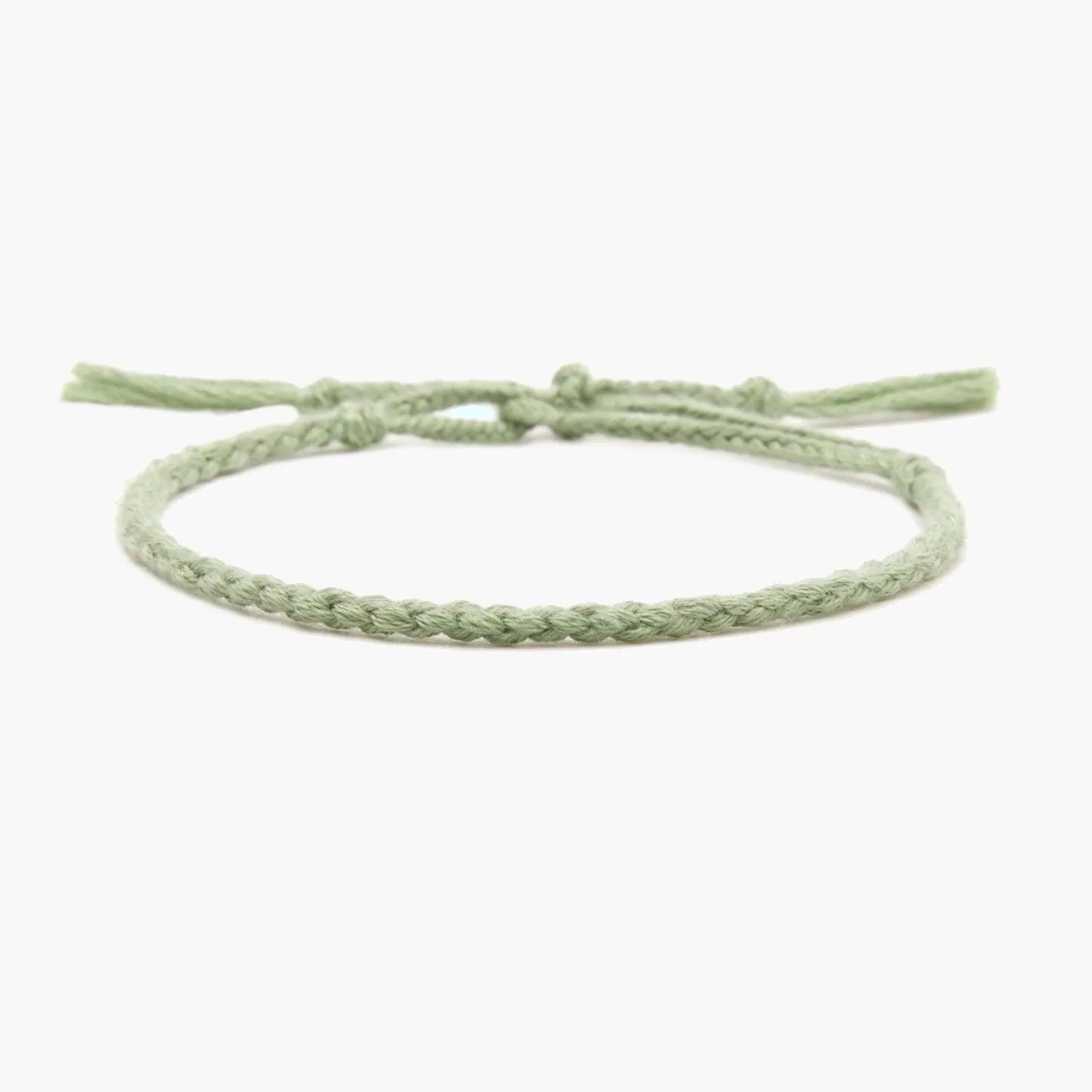 Pranayama Cotton Bracelet (Grey)