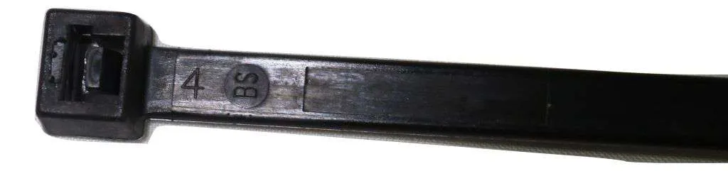 QTY 100 - 14" 50Lb Nylon Tie Wrap Uv Black | ZT14X100
