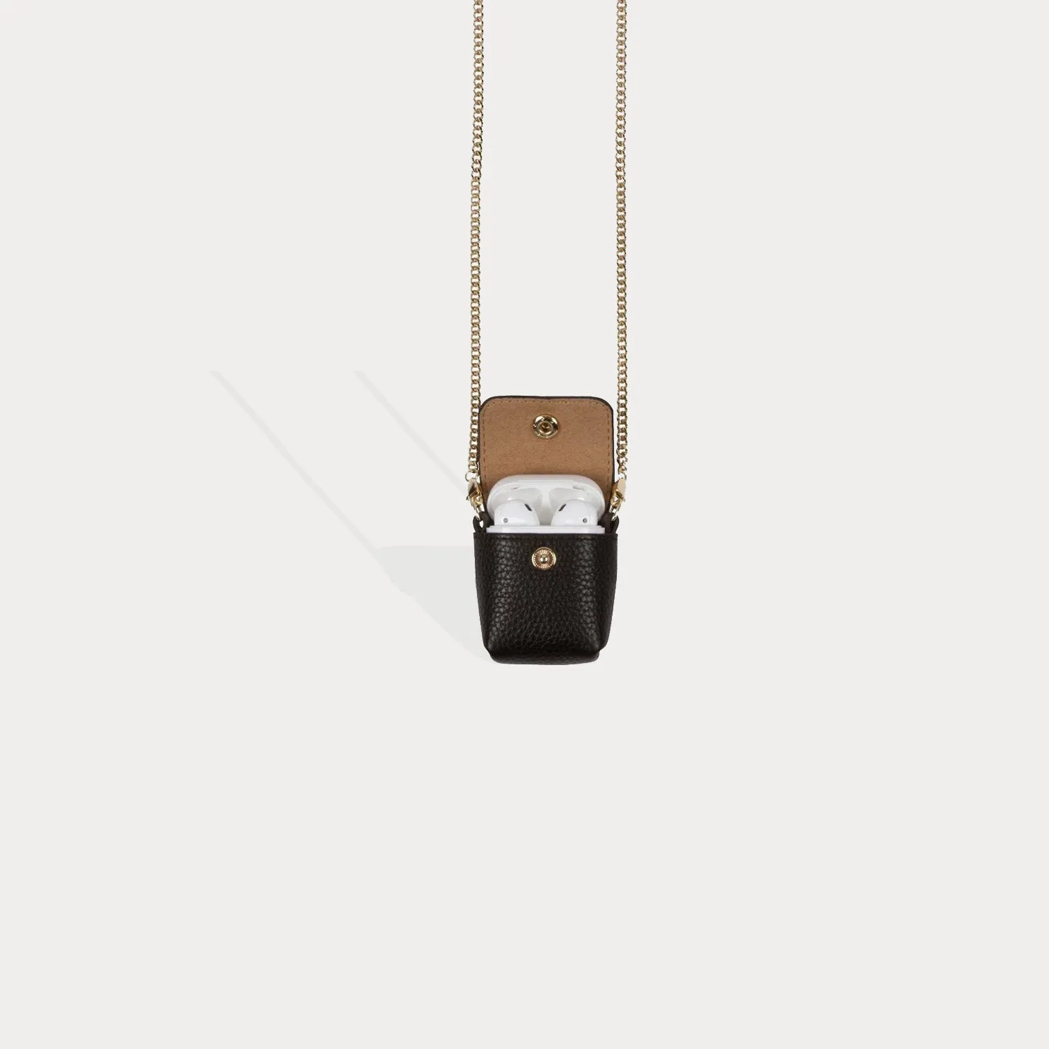 Riley AirPods Pouch - Black/Gold