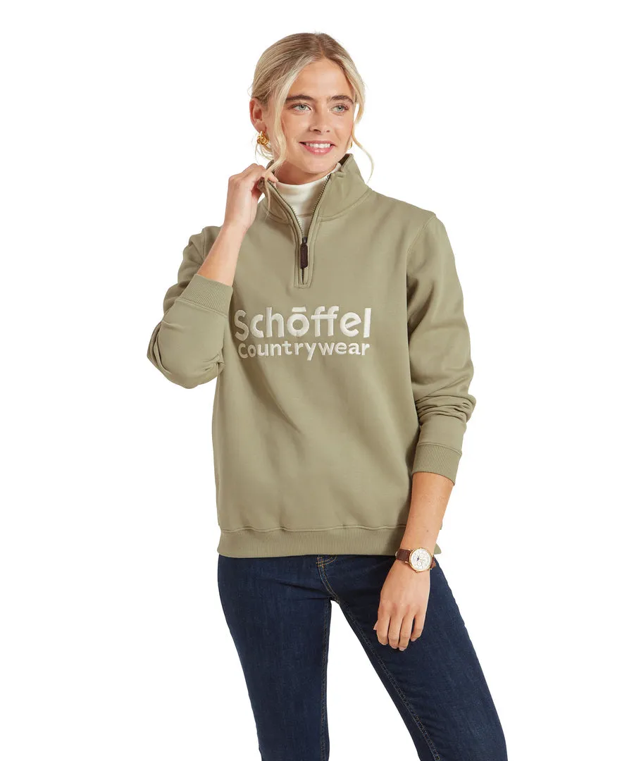 Schoffel Womens Issey 1/4 Zip Jumper