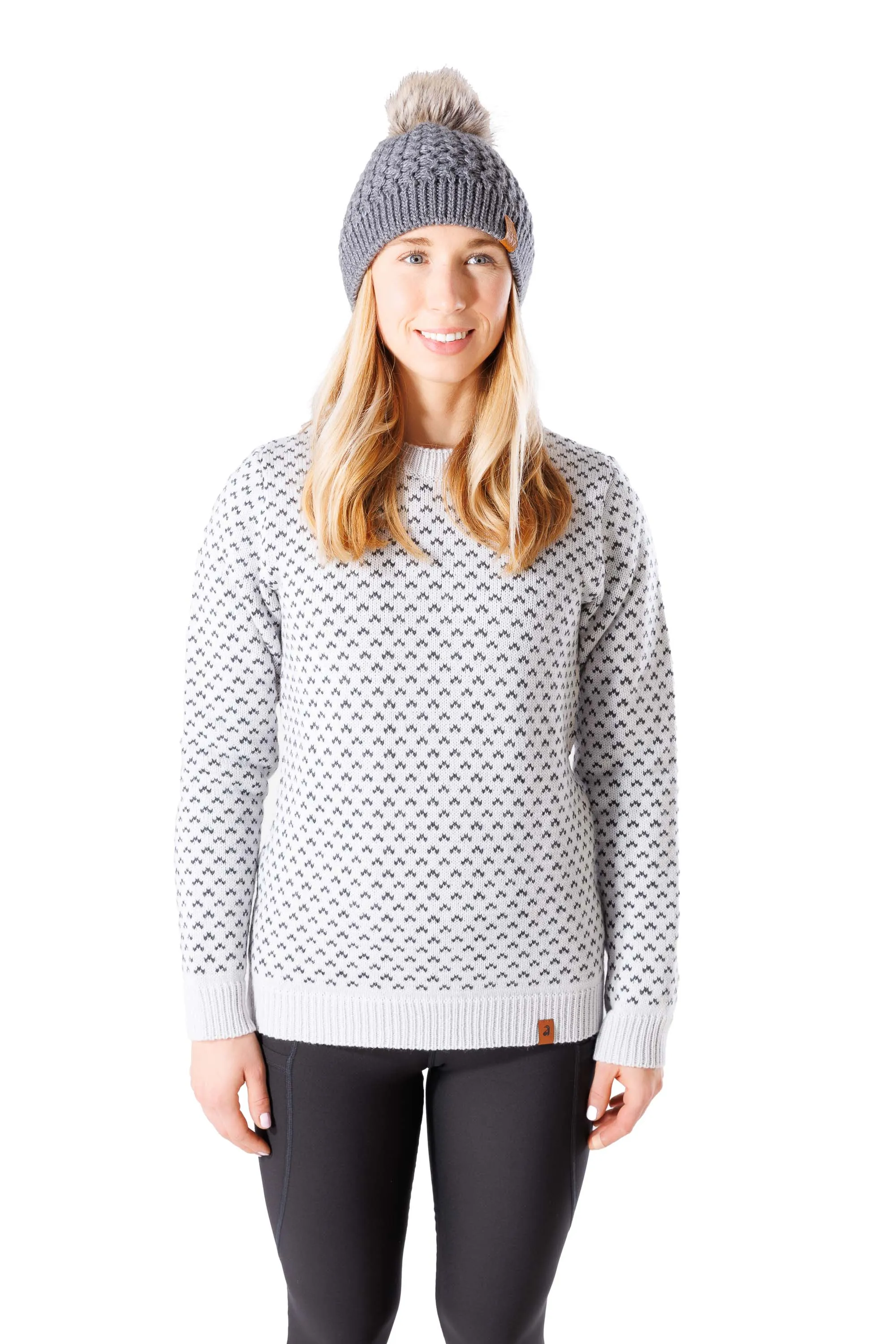 Seceda Knit Sweater - Snowfall