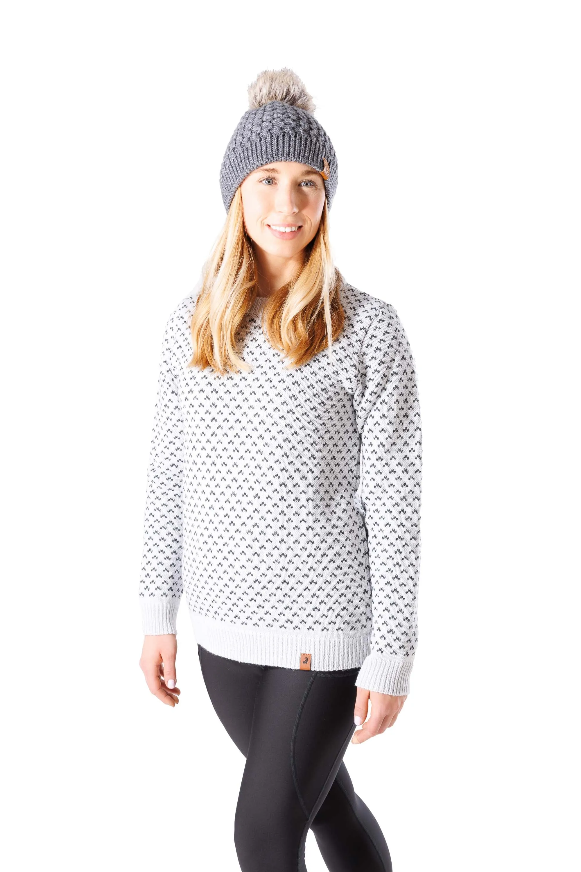 Seceda Knit Sweater - Snowfall