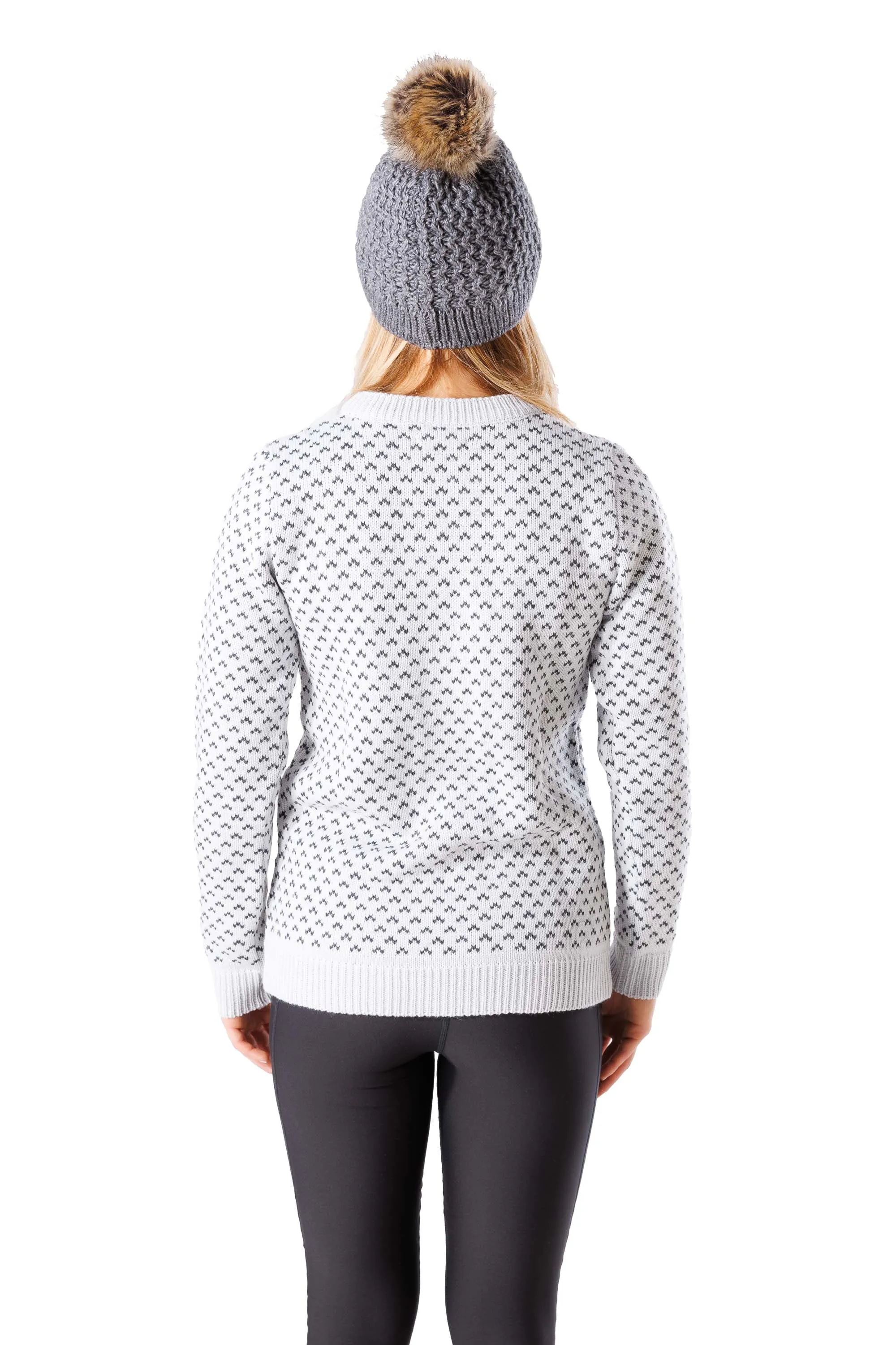 Seceda Knit Sweater - Snowfall