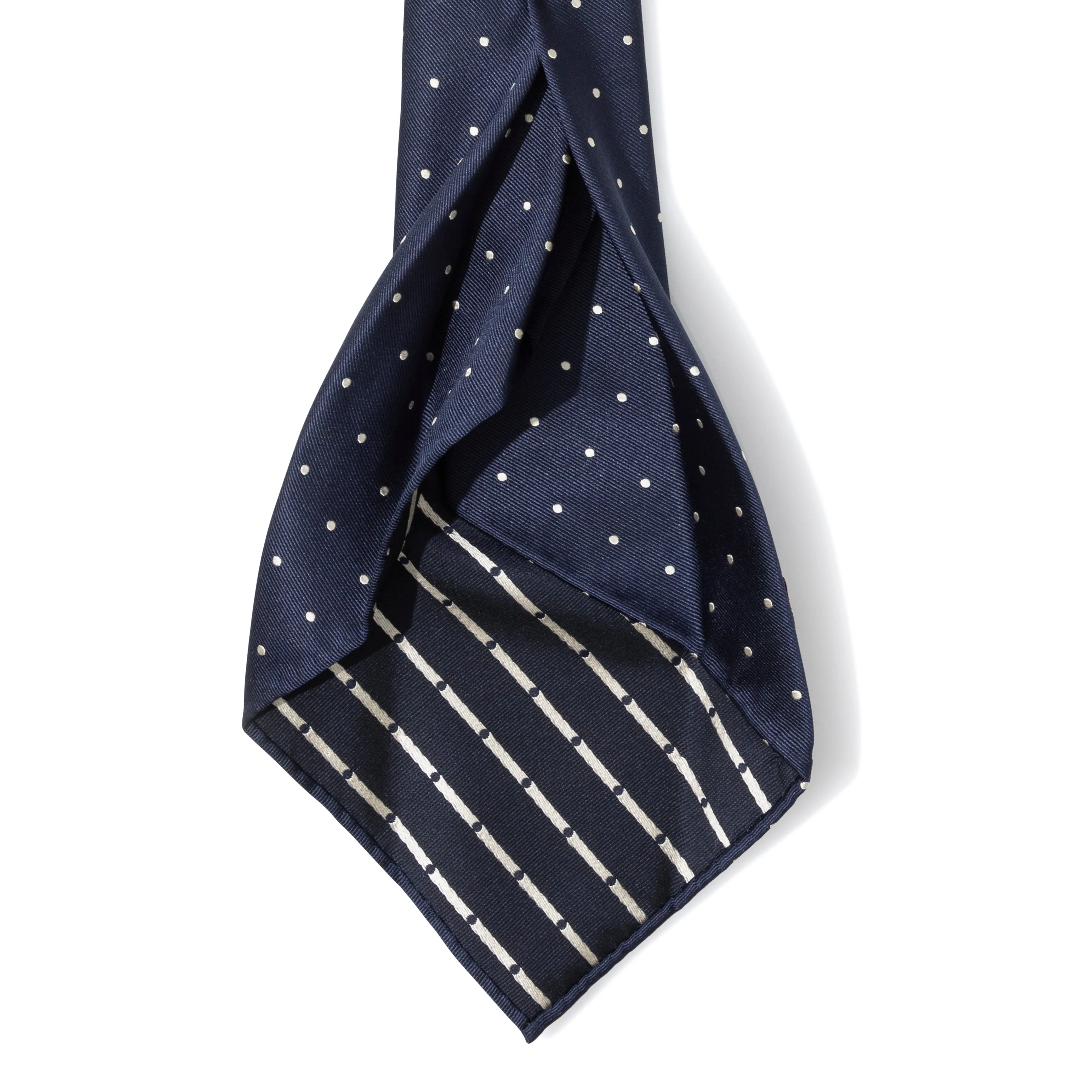 Silk Dot Seven-fold Tie