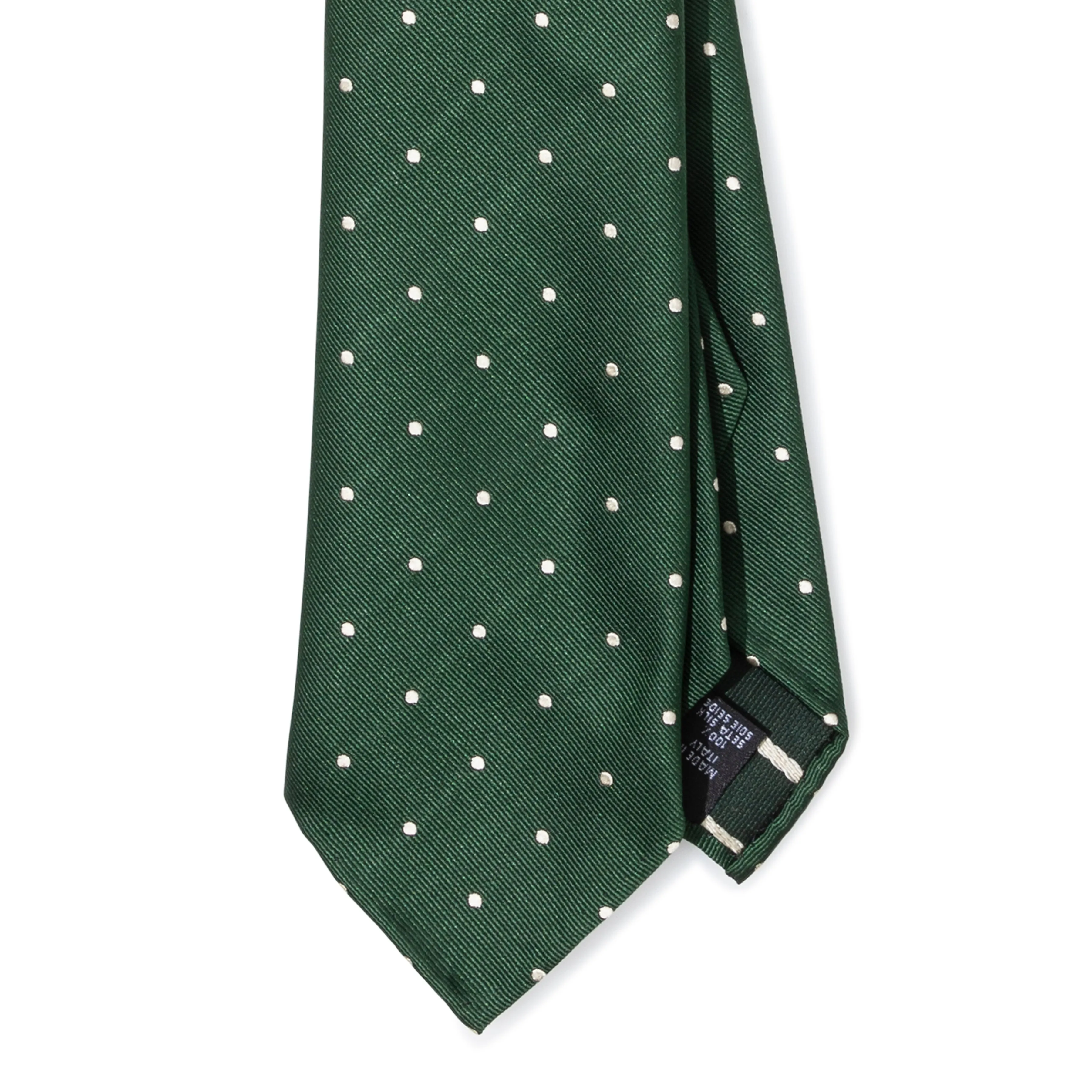 Silk Dot Seven-fold Tie