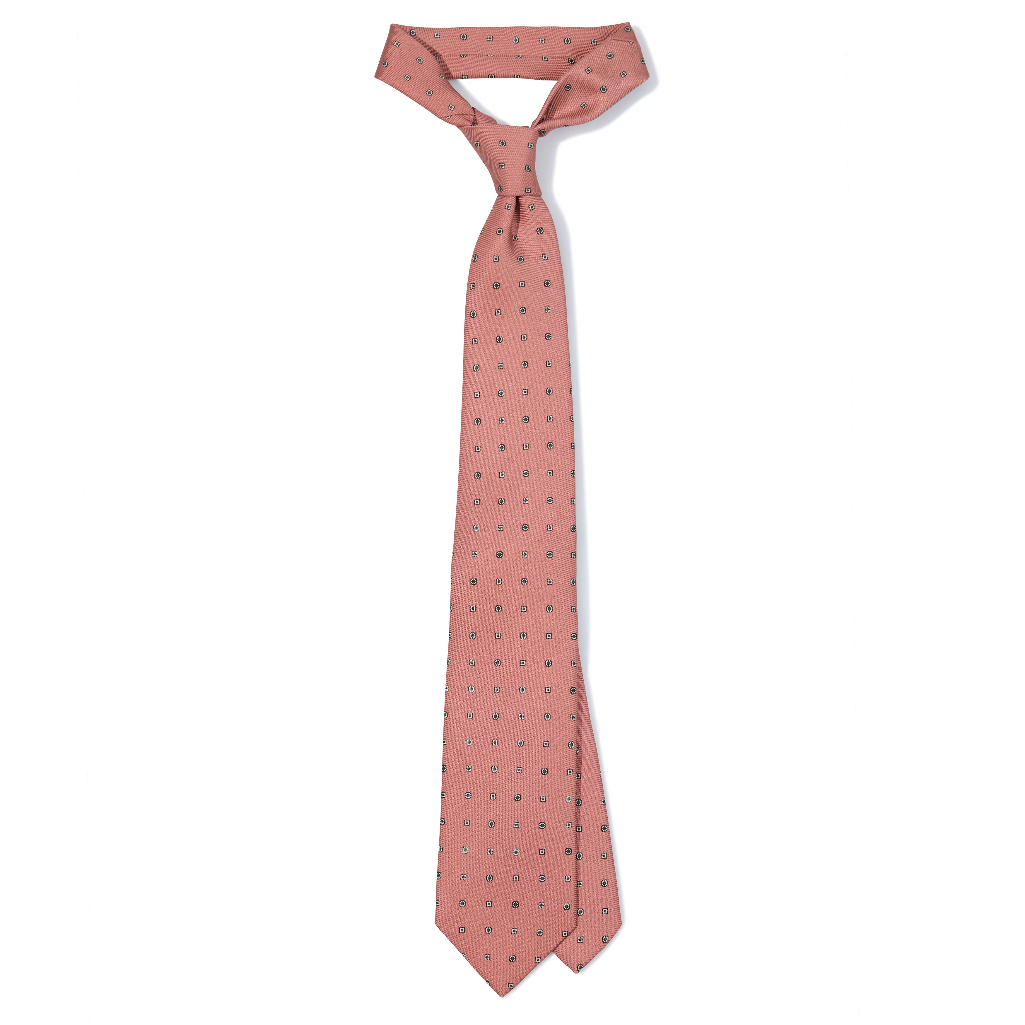 Silk Mini Floral Tie