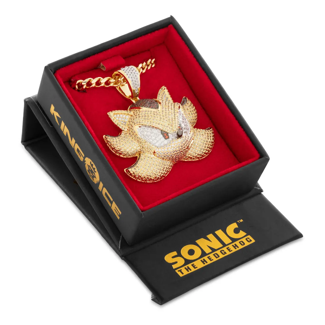 Sonic the Hedgehog x King Ice - Super Shadow Necklace