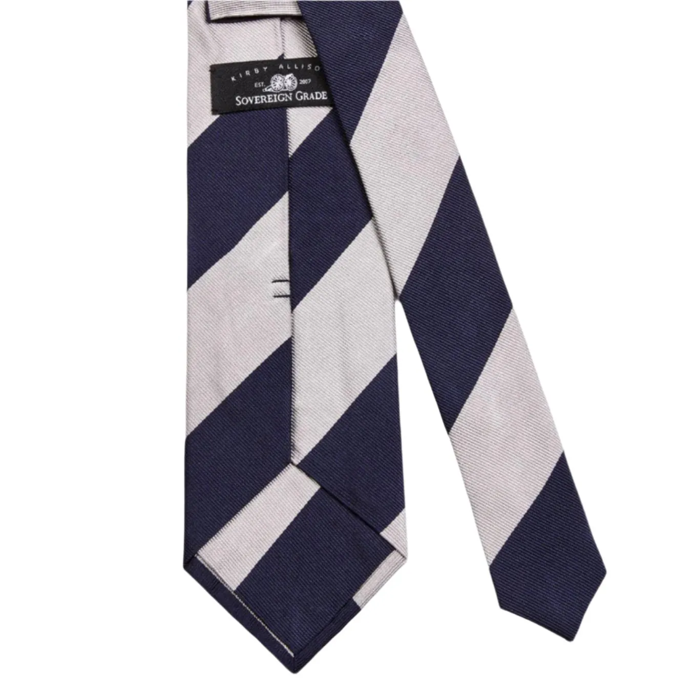 Sovereign Grade Navy Wide Rep Tie, 150 cm