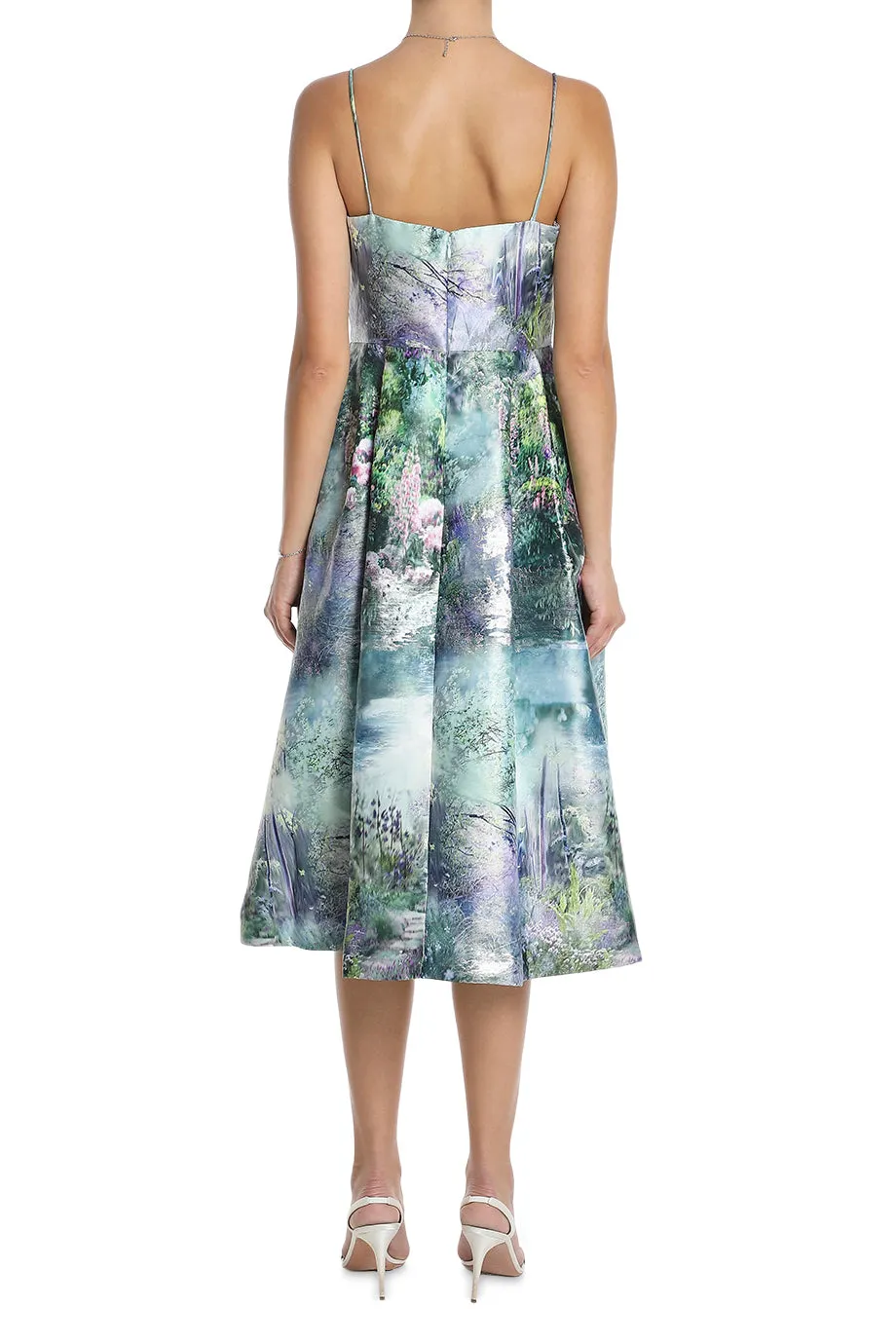Spaghetti Strap Midi Dress