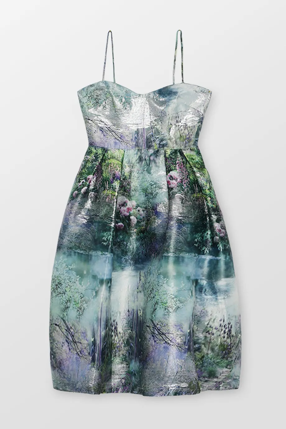 Spaghetti Strap Midi Dress