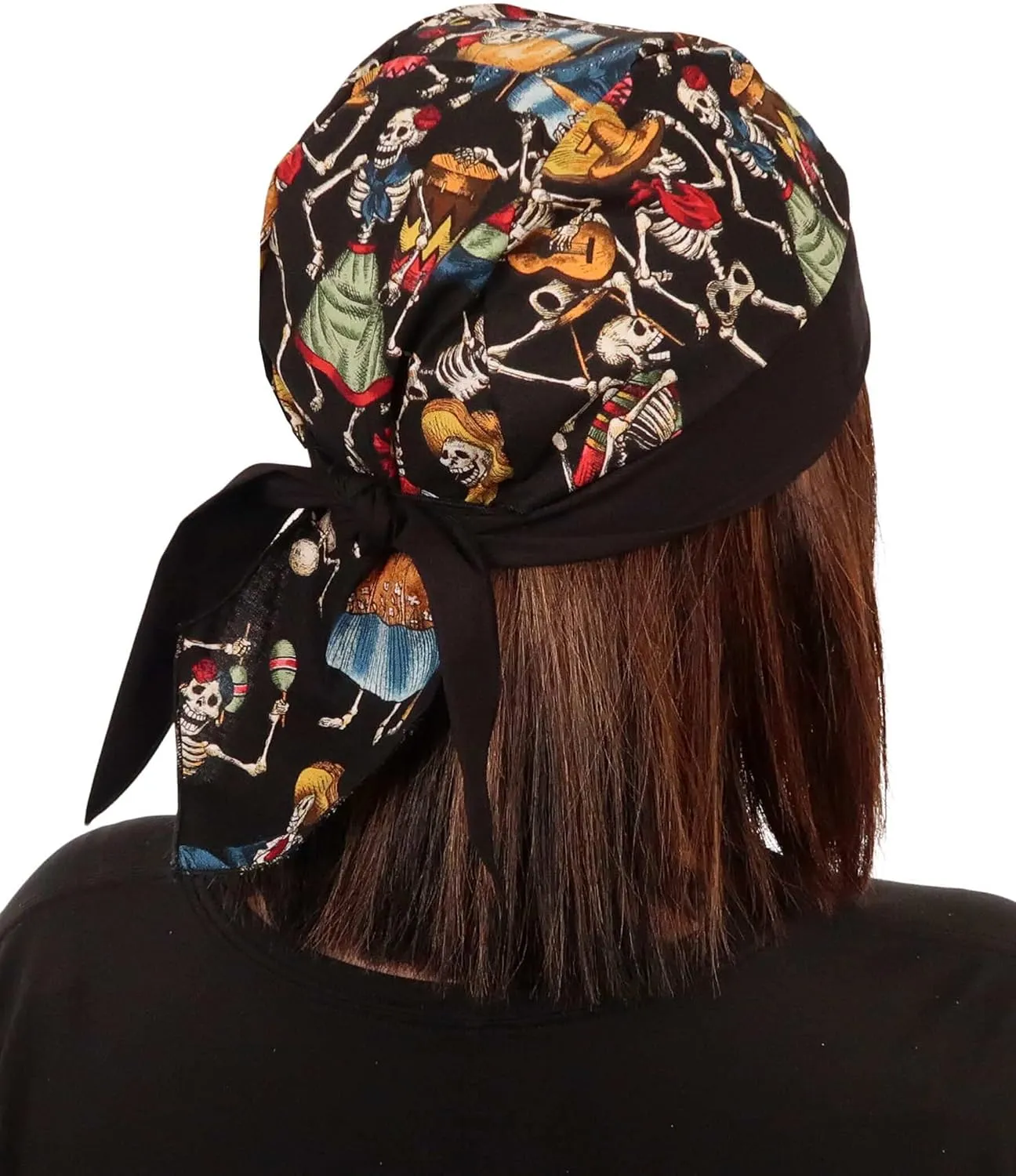 Sparkling EARTH - Skull Caps Doo Rags Do Rag Durag Headwrap Head Wraps Skullies - Made in The USA!