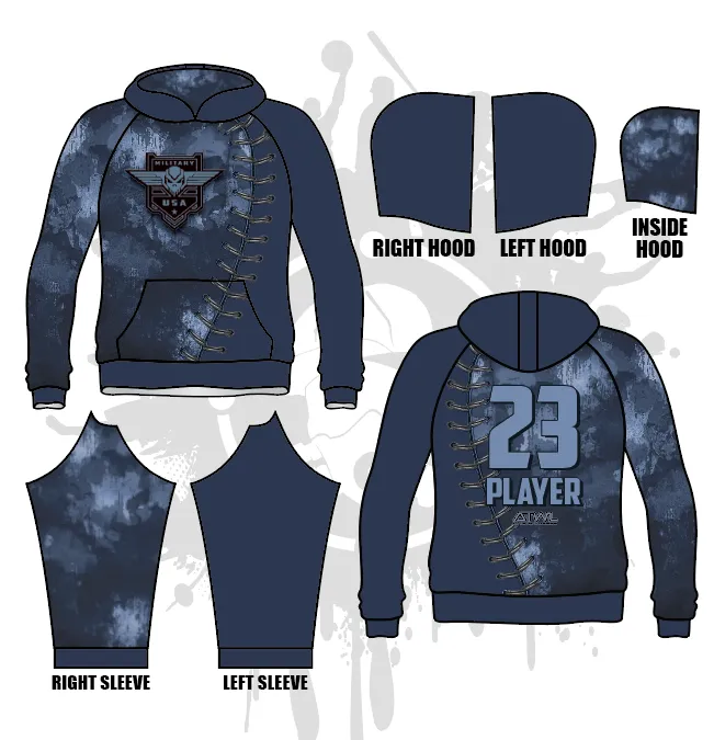 Stitches Full Dye Hoodie