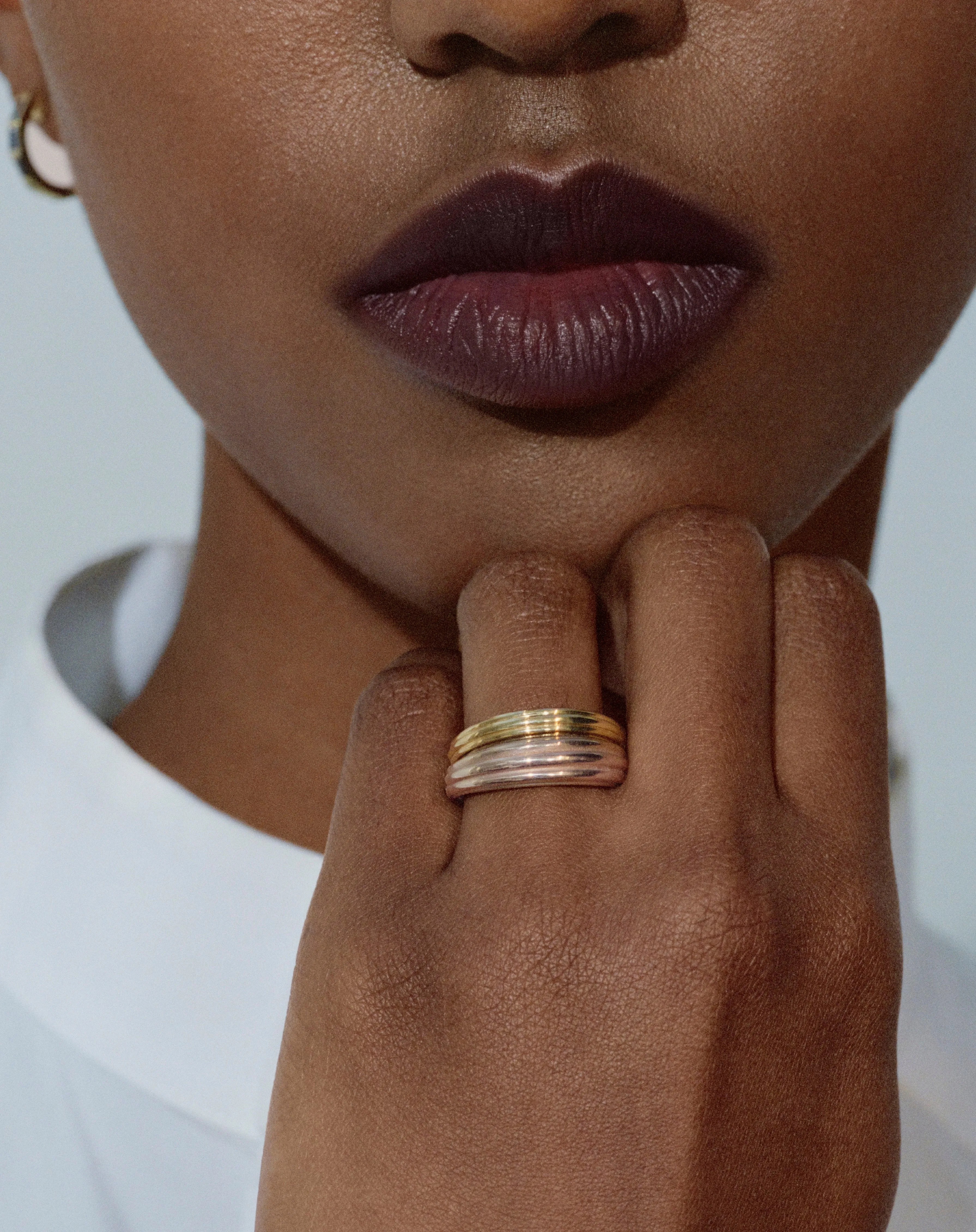 Tapered Fluted Band ~ Wide